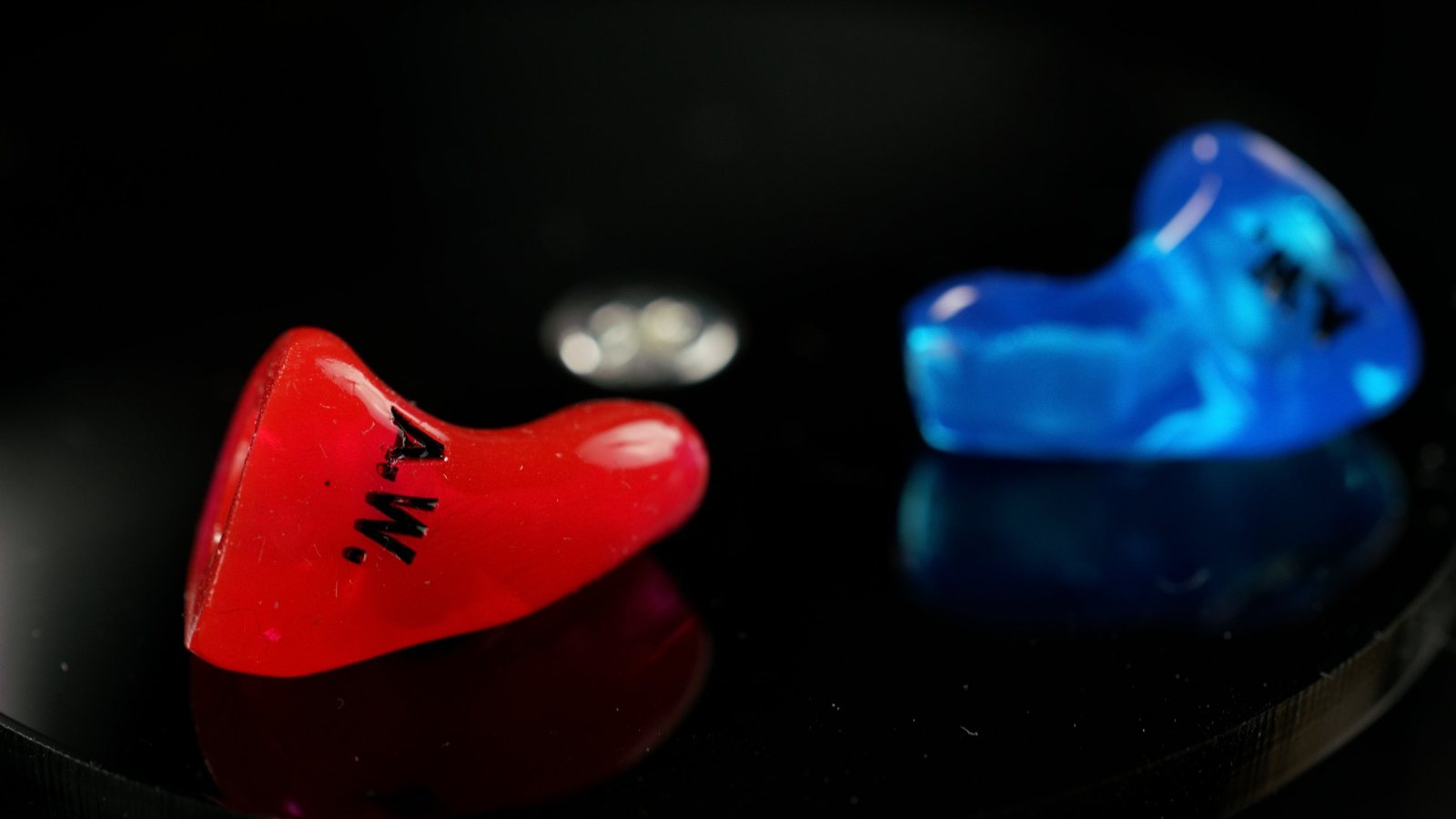 Close-up of a red custom CEP aviation adapter