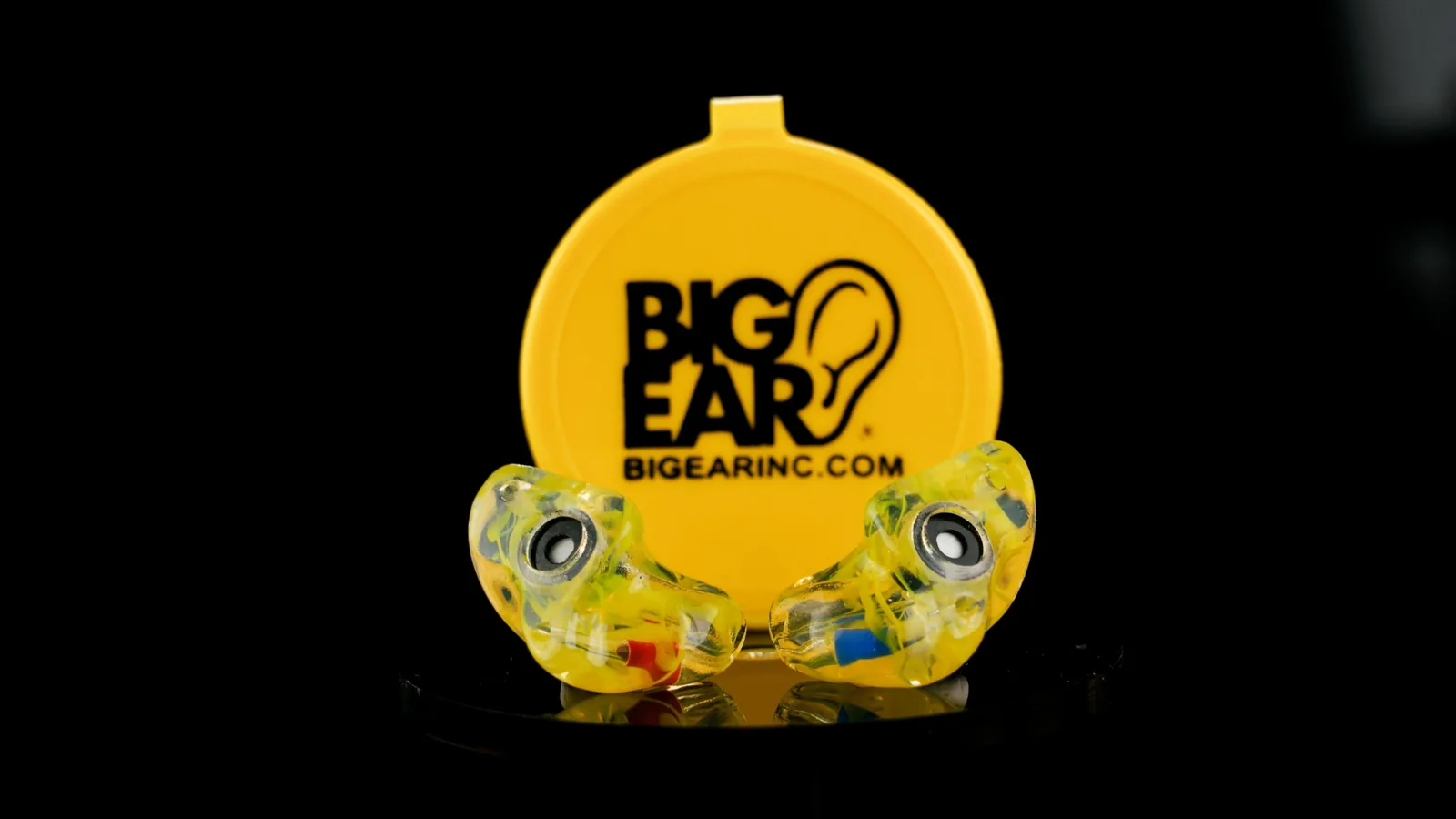 Big Ear The One custom molded filtered earplug for motorcycle riders
