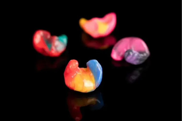 Custom industrial earplugs