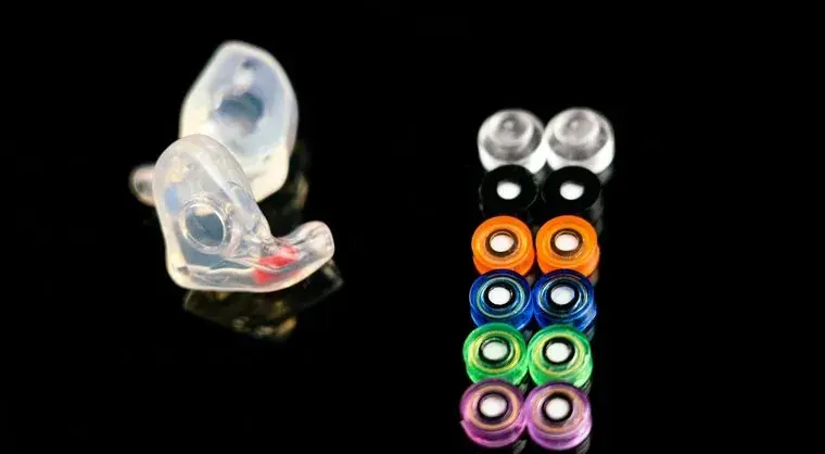 Patented custom golf earplugs