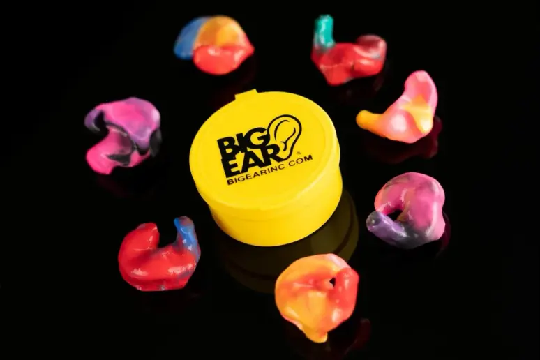 Big Ear solid custom-molded earplug