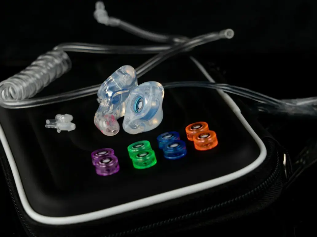 Custom filtered earplugs, The One