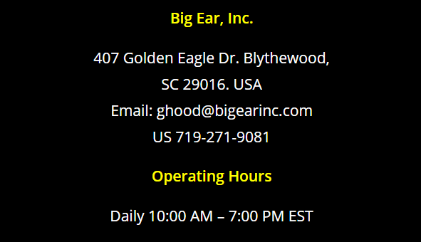 contact us info