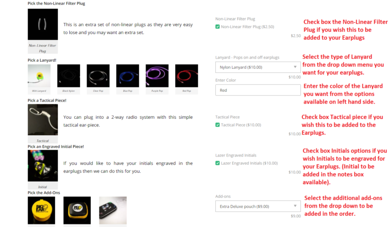 Big Ear Custom options